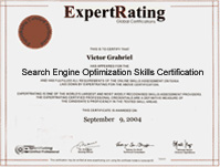 Сертификация навыков поисковой оптимизации ExpertRating - безусловно, лучшее соотношение цены и качества, возглавляемое программой поисковой оптимизации, за $ 129,99